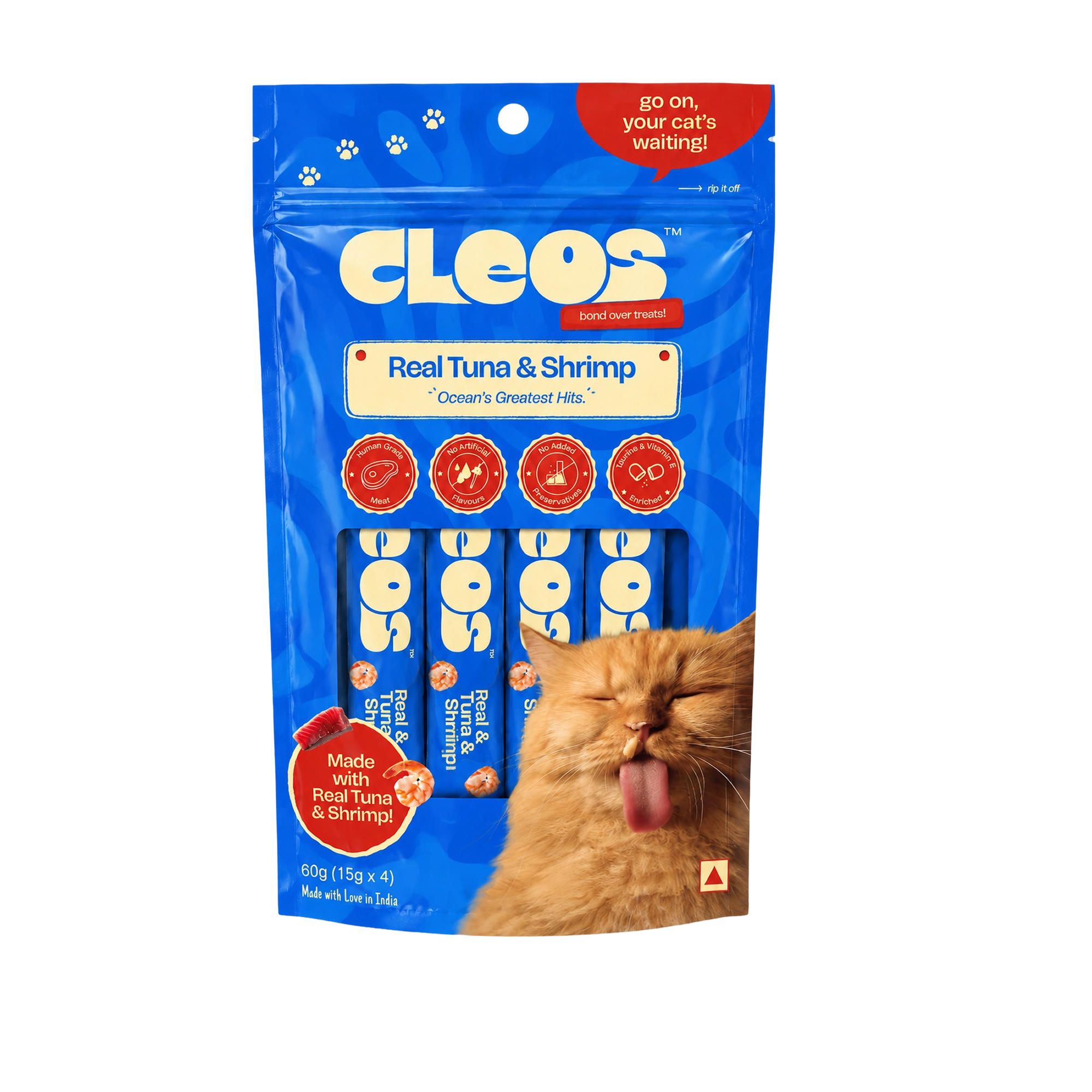 Cleos Real Tuna & Shrimp, product image 1