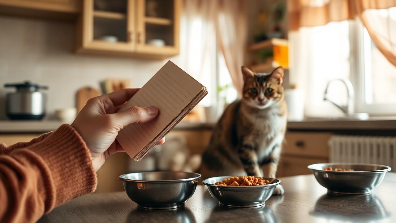 A cat looking at a festival sweets tray on a table